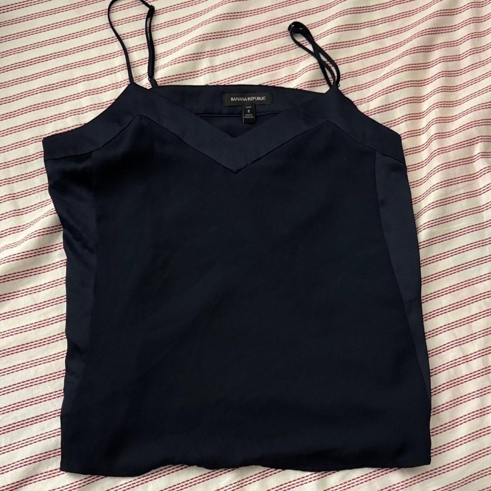 Banana Republic Dark Blue Camisole Top